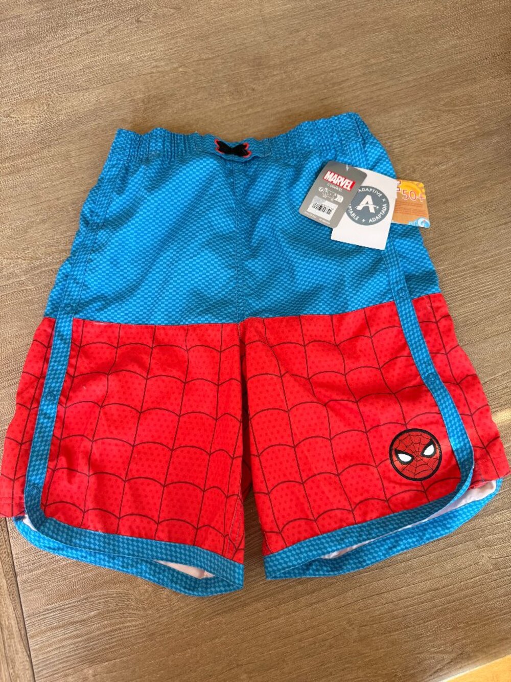 Spiderman Adaptive Swim Trunks for Kids